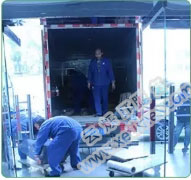 中冶集團(tuán)機房搬遷項目現(xiàn)場設(shè)備包裝、裝車