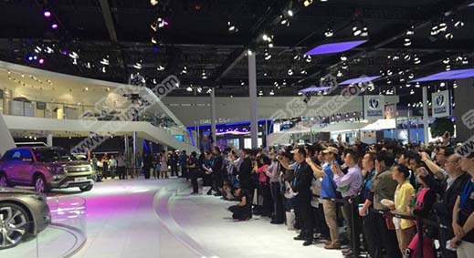 2015年第16屆上海國際車展無線覆蓋現(xiàn)場