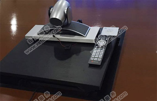 天津中水視頻會(huì)議系統(tǒng)搭建現(xiàn)場(chǎng)圖1