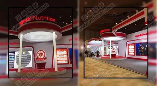 惠氏營(yíng)養(yǎng)品、S26奶粉、SNART展臺(tái)